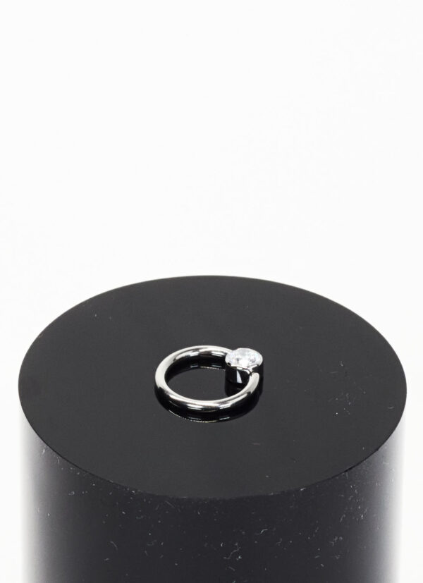 Ringsteen smiley 8/10 mm rond